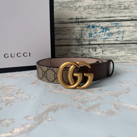 GG Marmont thin belt - Picture 4 of 7